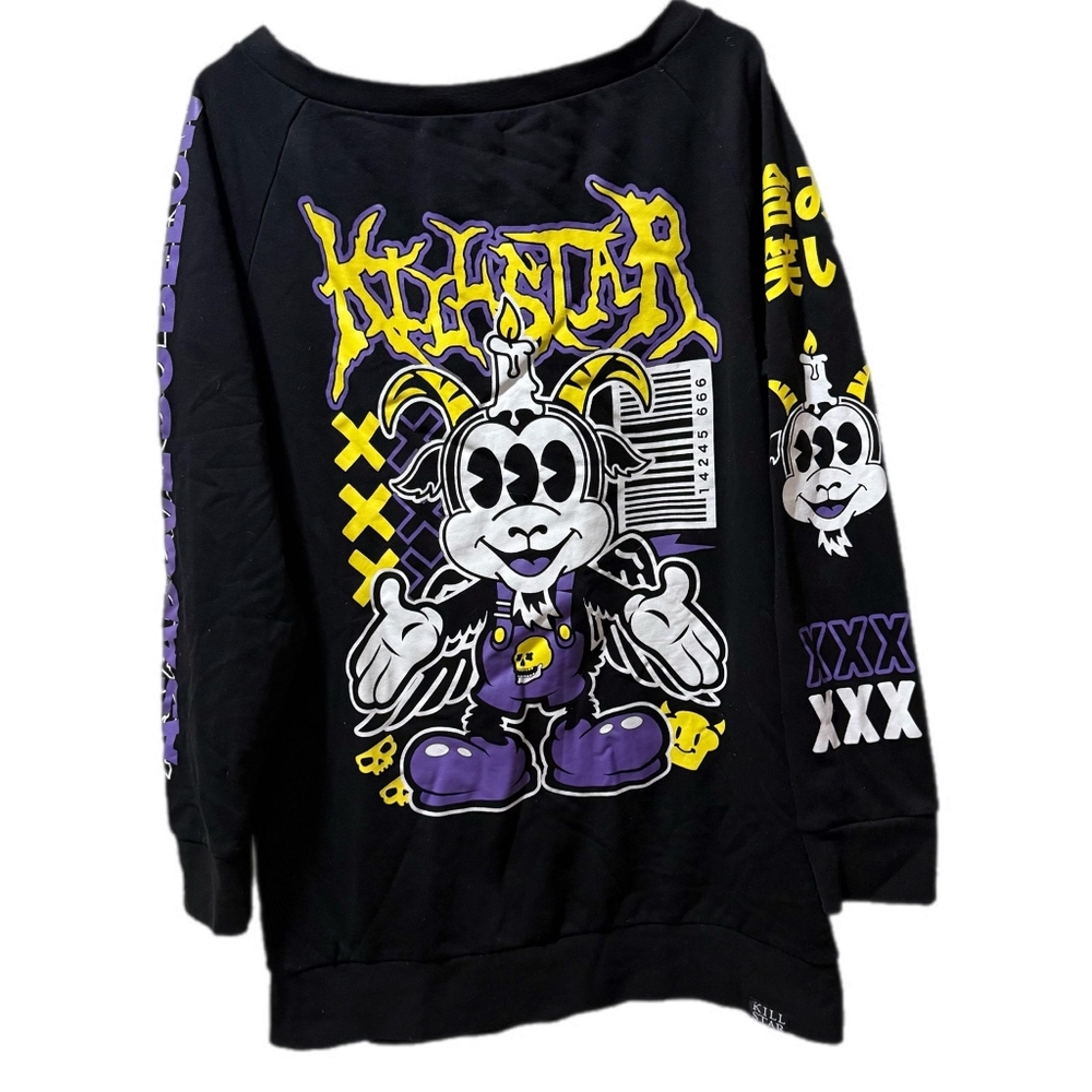 Killstar Technomet Sweater Dress USED